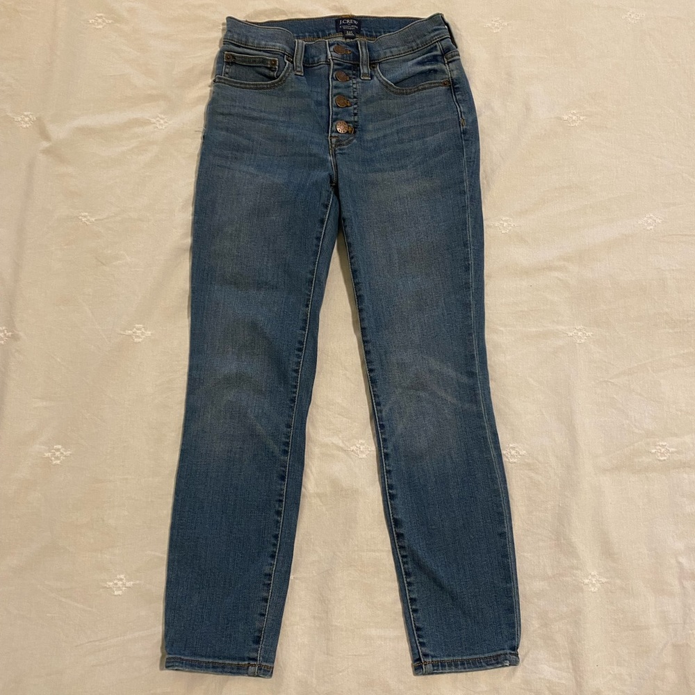 J Crew High Rise Skinny Jeans 24P